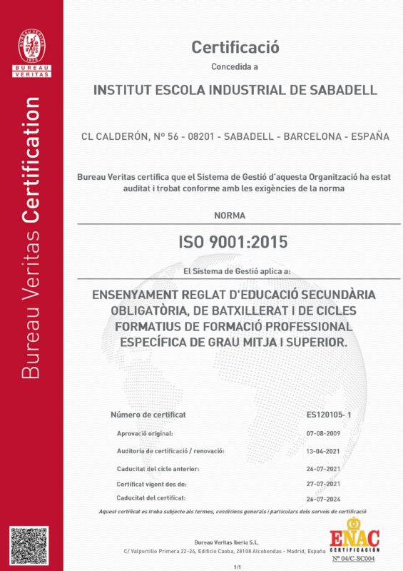 Institut Escola Industrial Sabadell